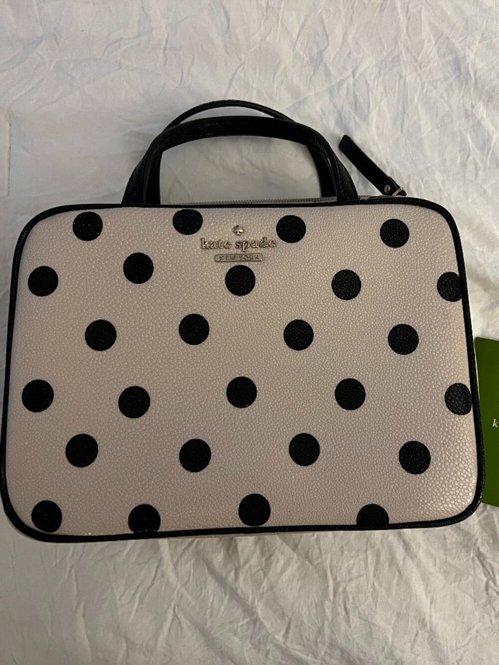 Kate Spade Manuela Travel Cosmetic Accessory Case - Polka Dot